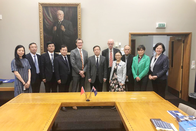 山財代表團參觀新西蘭國立理工學院